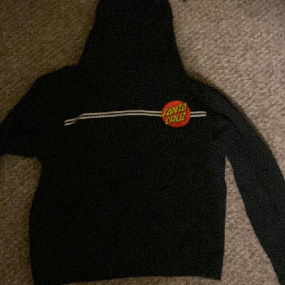 Classic Dot Pullover Hoodie Santa Cruz Youth Sweatshirt.